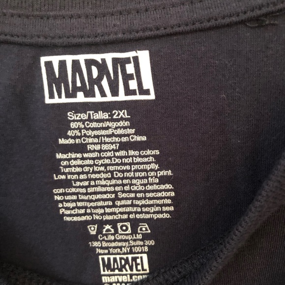 MARVEL SPIDER MAN “WITH GREAT POWER…” T SHIRT - Picture 4 of 5